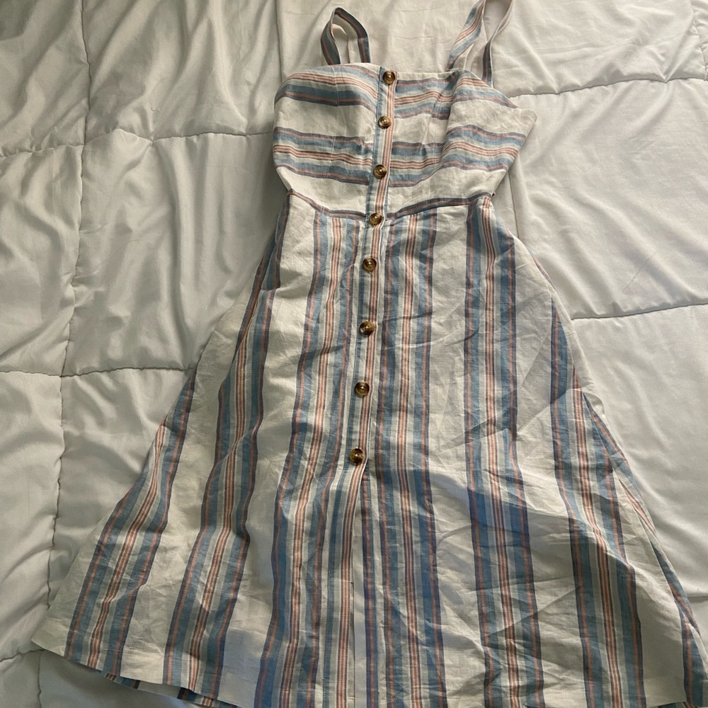 Striped Bell Dress